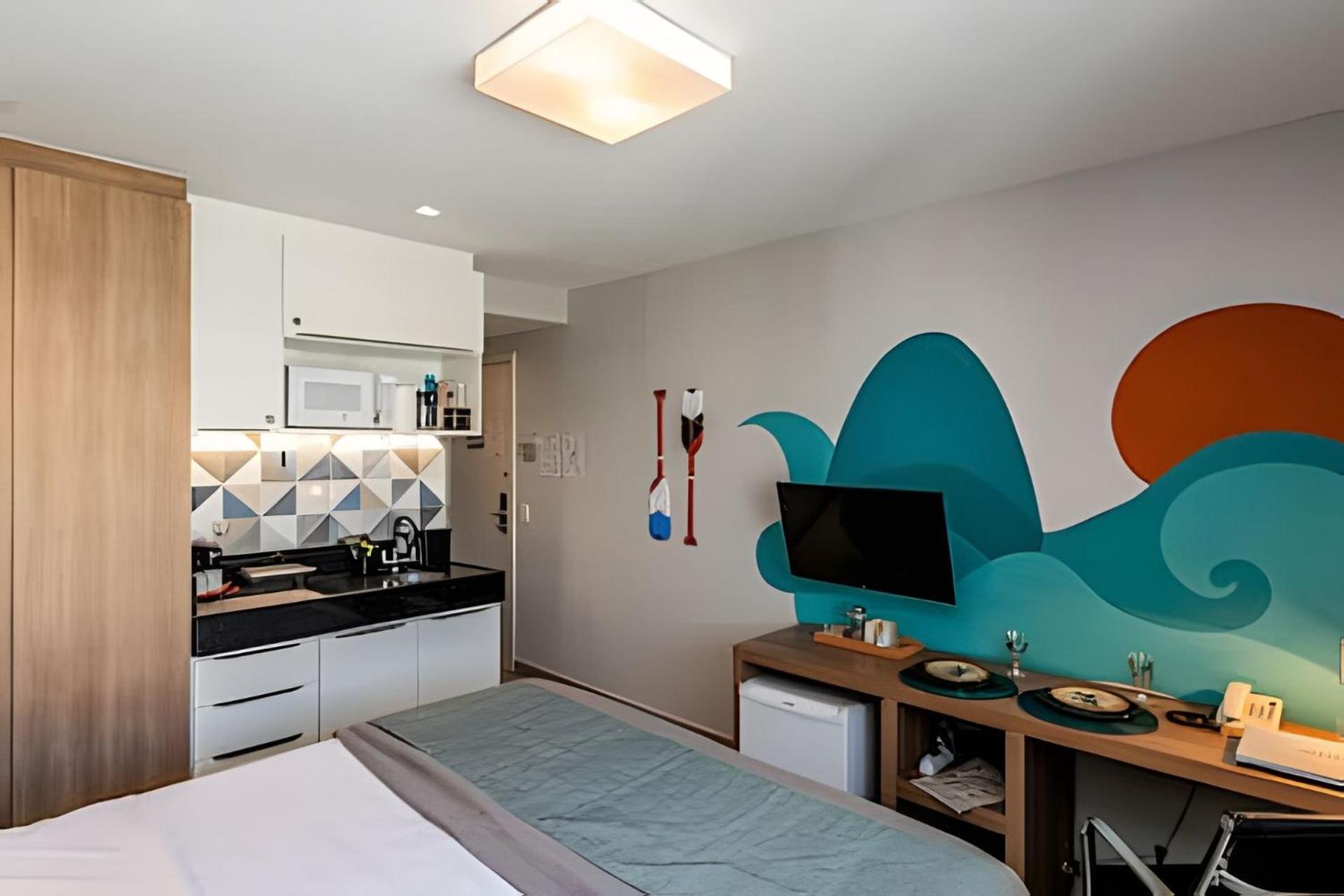 Suite Verano Stay Com Mini Copa, Wifi 500 Mb, Trabalho, Lazer & Eventos Rio de Janeiro Eksteriør billede